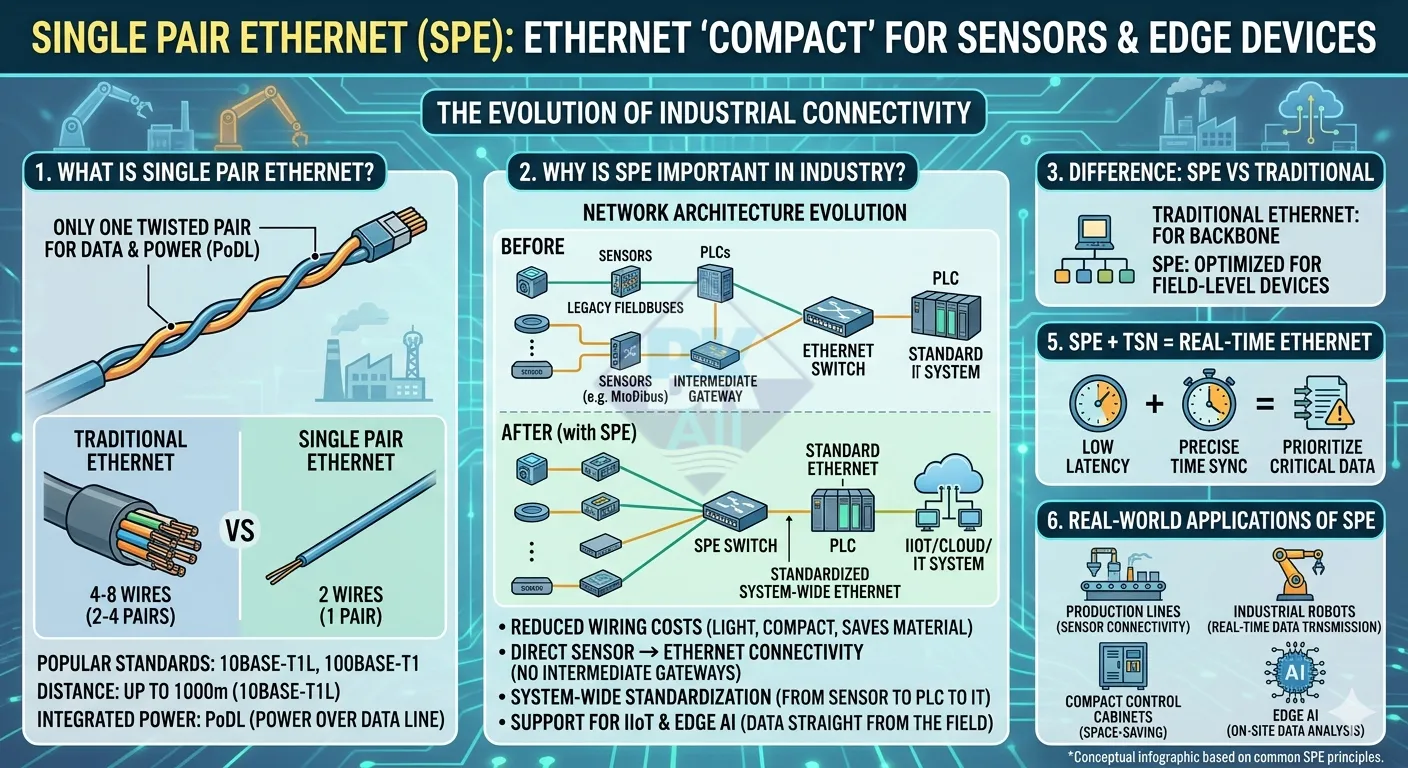 single pair ethernet spe ethernet