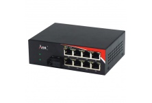 AES3208P: Bộ chuyển mạch sợi quang 8 cổng PoE 10/100/1000M