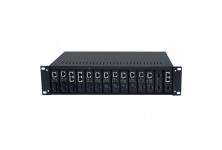 AOR-14-A/D: 14 Slot Media Converter Chassis 