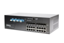  DGS-9168GP-AIO_S Series: Switch công  nghiệp 24 cổng desktop managed bypass Ethernet. 