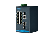 EKI-5629CI-EI: 8FE+2G Combo Managed Ethernet Switch support EtherNet/IP