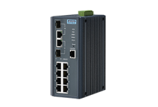 EKI-7710E-2CI: Switch công nghiệp 8FE+2G kết hợp Managed Ethernet, -40~75℃