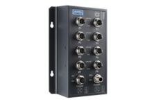 EKI-9508G-MPL:  EN50155 8-Port M12 PoE Managed Ethernet Switch 24/48 VDC