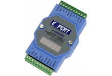 EX9080RD-M:    Modbus RTU 2 counter/frequency input with 7 segment LED