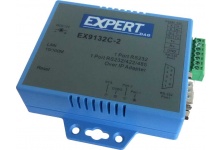 EX9132C-2: Bộ chuyển đổi tín hiệu từ 01 cổng RS232 và 01 cổng RS232/RS485/RS422 sang Ethernet
