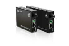 FMC-10/100i:     10/100Base-TX to 100Base-FX In-Band Managed Converter