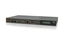 FMUX101: Modularized 16E1/T1 + 4x FE Managed Fiber Multiplexer
