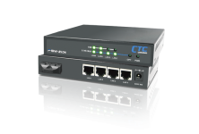 FSW-2104:     4x FE, RJ45 + 1 or 2 x FE, Fiber Switch with AC Adapter