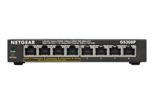 GS308P: Switch 8-Port Gigabit Ethernet với 4-Ports PoE