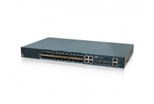 GSW-4800CFM: 48x GbE CSFP or 24x GbE SFP+ 4x GbE combo + 4x 1G/10G SFP+ L2+ Managed Ethernet Switch