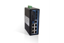 IES7010-3GS: Switch công nghiệp 7 cổng Ethernet + 3 cổng SFP Gigabit Ethernet + Quản lý