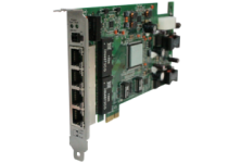 IGPCS-E140:  Module switch công nghiệp 4 cổng PCIe unmanaged Gigabit PoE Ethernet với 4x10/100/1000Base-T(X) P.S.E.