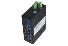 IES605-2D(RS-232): Switch Công Nghiệp 5 Cổng Ethernet + 2 Cổng RS232