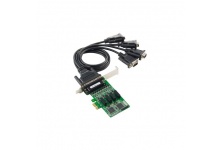 CP-134EL-A-I:  4-port RS-422/485 PCI Express board with 4 kV surge and 2 kV electrical isolation