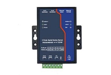 MWIS02: 2-Port RS-232/485 to Ethernet Industrial Serial Server