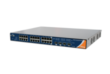 RGPS-92222GCP-NP: Rack Mount 26 cổng managed Gigabit PoE Switch Công Nghiệp.