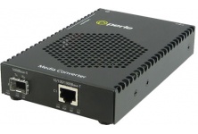 S-1110P-SFP-XT: Bộ chuyển đổi Quang điện công nghiệp tốc độ  10/100/1000 Gigabit Ethernet với nguồn cấp năng lượng POE.