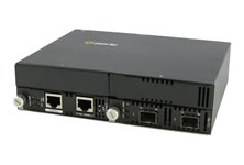 SMI-10GR-STS:   Managed Media Converters 1G to 10G Fiber and Rate Converters 