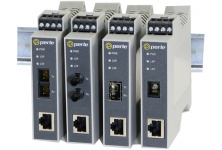 SR-100-XT: DIN Rail Media Converters Industrial Fast Ethernet Copper to Fiber Converters 
