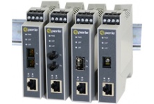 SR-1110-XT: DIN Rail Media Converters Industrial Rate Converting Copper to Fiber Converters  