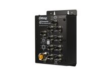 TES-3080-M12-BP2-MV: Switch công nghiệp Ethernet hỗ trợ EN50155 được quản lý 8 cổng với tốc độ 10/100Base-T (X), đầu nối M12