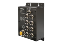 TGPS-1080-M12-BP2: Switch công nghiệp hỗ trợ tiêu chuẩn  EN50155 gồm 8 cổng tốc độ 8x10/100/1000Base-T(X) P.S.E.,đầu nối M12