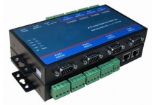 MWIS04: 4-Port RS-232/485/422 to Ethernet Industrial Serial Server