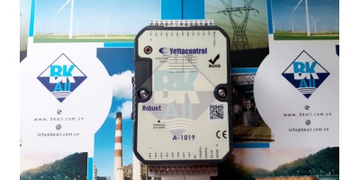 A-1019: Module điều khiển từ xa 8AI, 4DI, hỗ trợ RS485, USB, Modbus RTU.