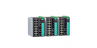EDS-518A: 16+2G-port Gigabit managed Ethernet Switches 