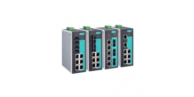 EDS-408A : Switch công nghiệp 8 cổng Ethernet hỗ trợ 8 cổng tốc độ 10/100BaseT(X) (RJ45 connector)