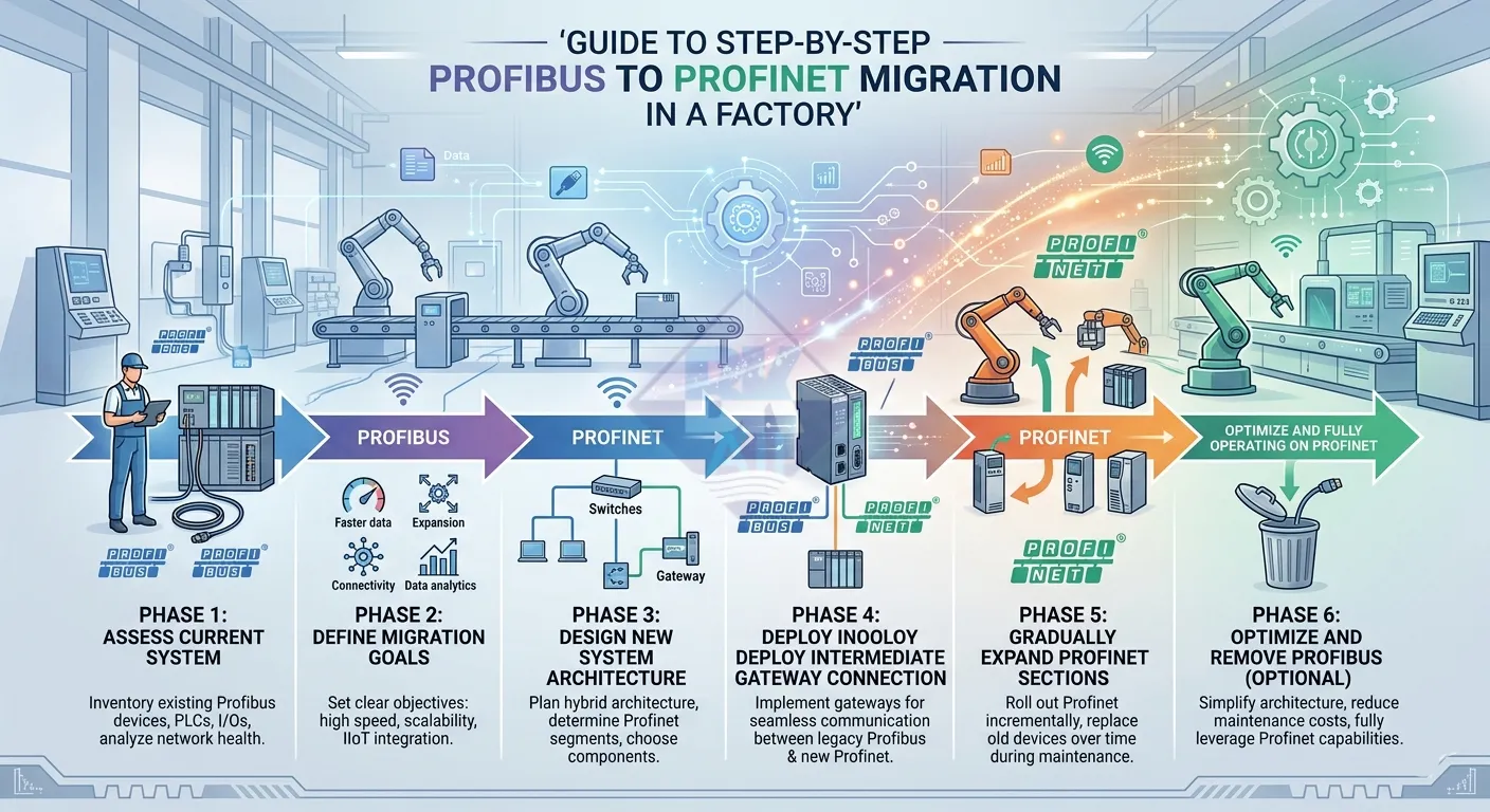 lo trinh chuyen doi profibus sang profinet