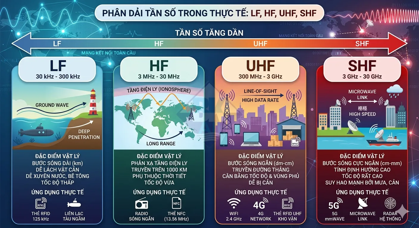 phan dai tan so lf hf uhf shf