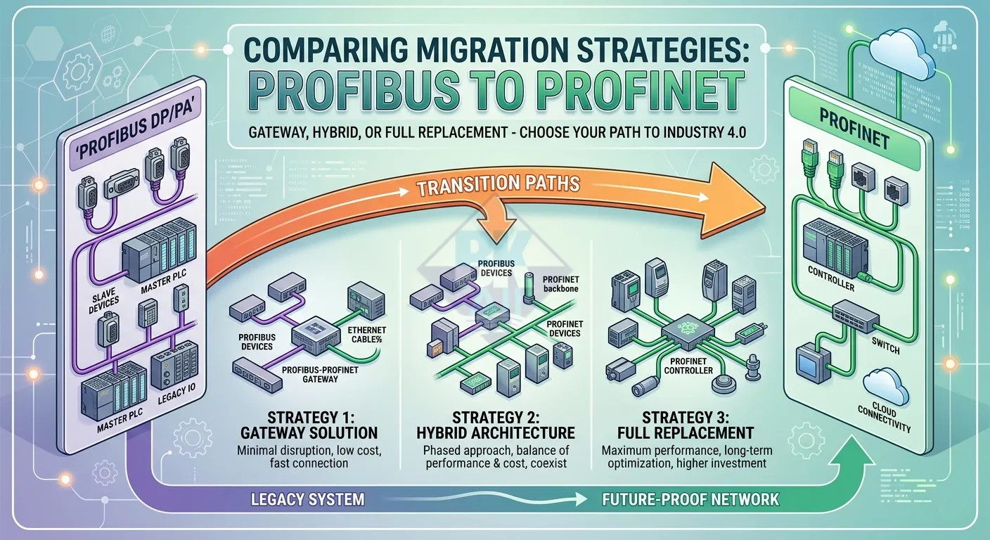 so sanh giai phap chuyen profibus sang profinet