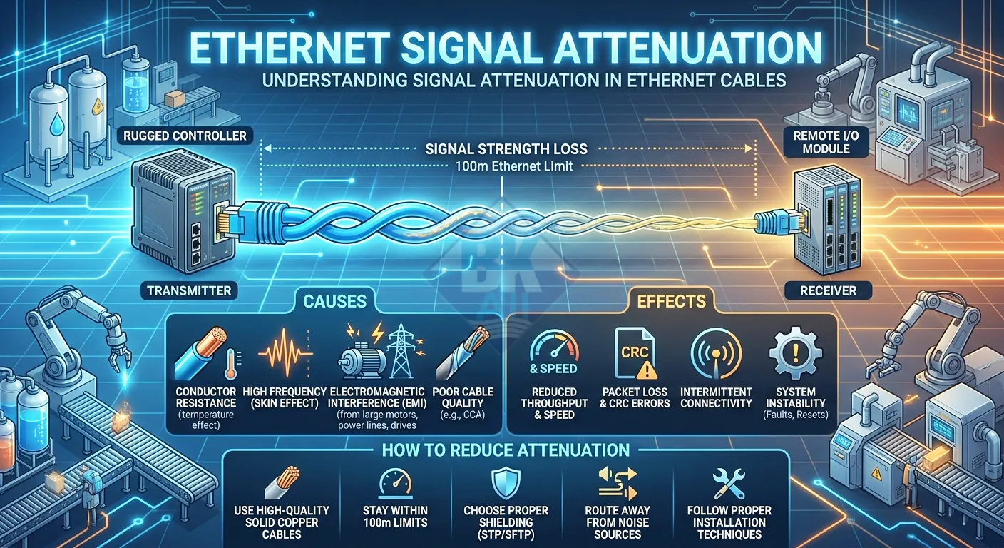 suy hao tin hieu ethernet attenuation la gi