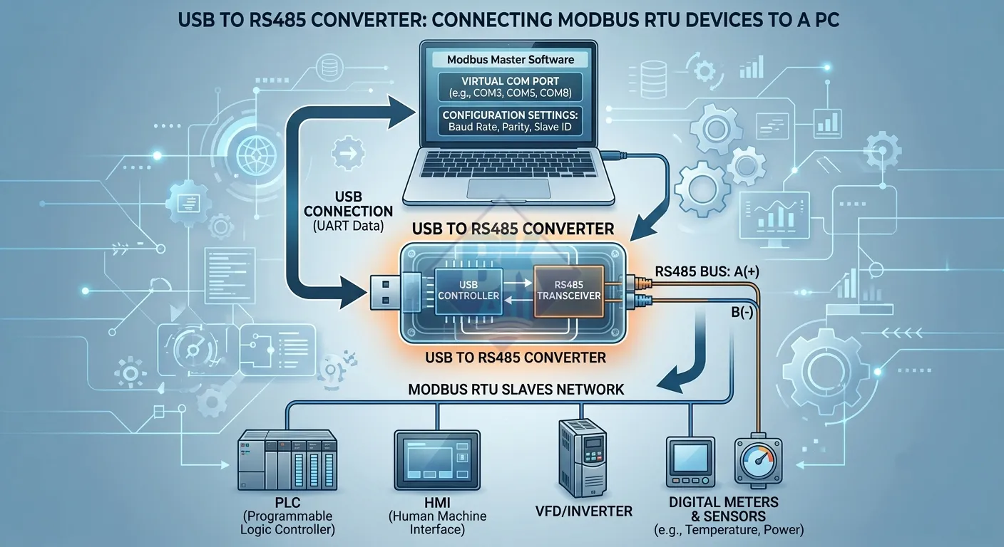 usb sang rs485
